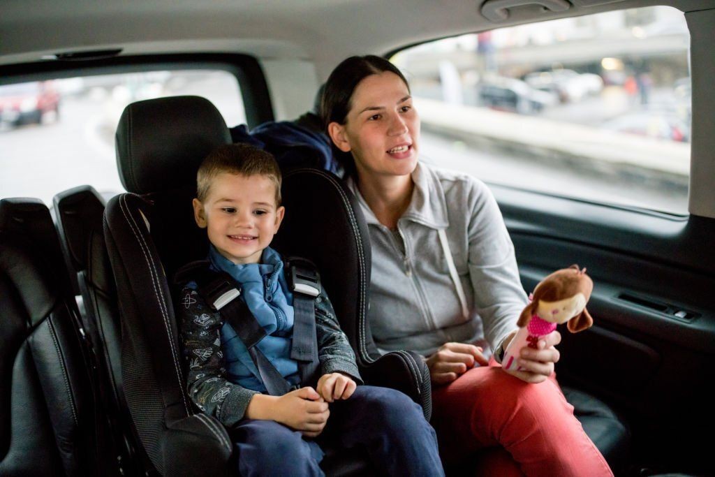 servicio de traslados butaca infantil